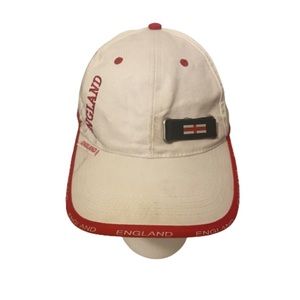 ENGLAND Hat White Red Home Flag Biking Adjustable Unisex Ball Cap Casual Travel
